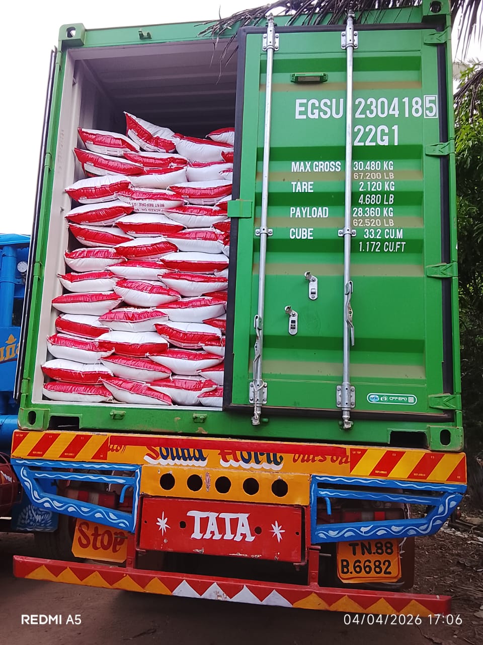 Rice for export supply