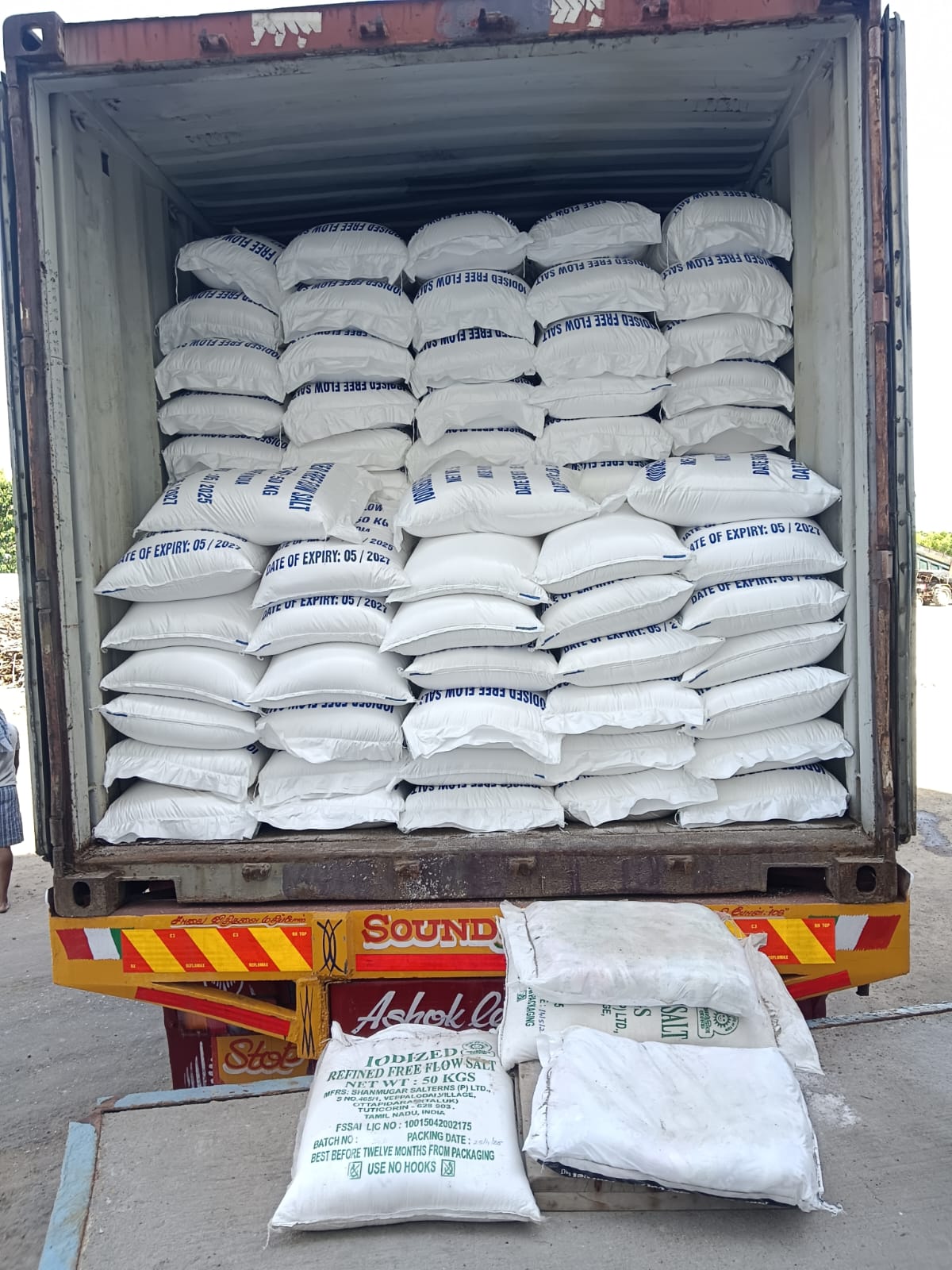 Premium salt for export